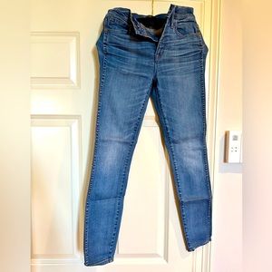 Madewell 10” High Riser Skinny Skinny NWOT